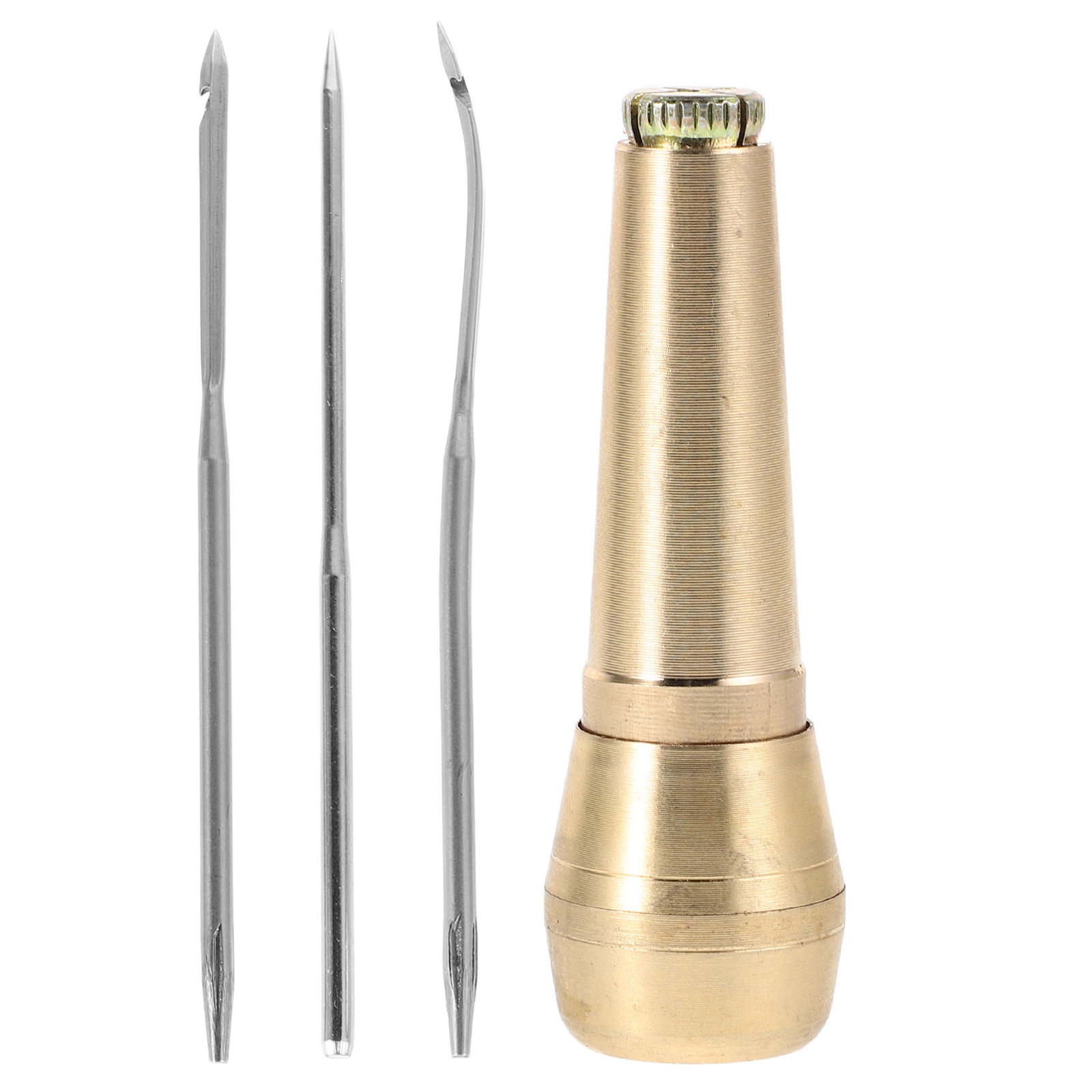 Leatherwork Hand Sewing Needles - 1 Conjunto de Agulha Perfuradora com
