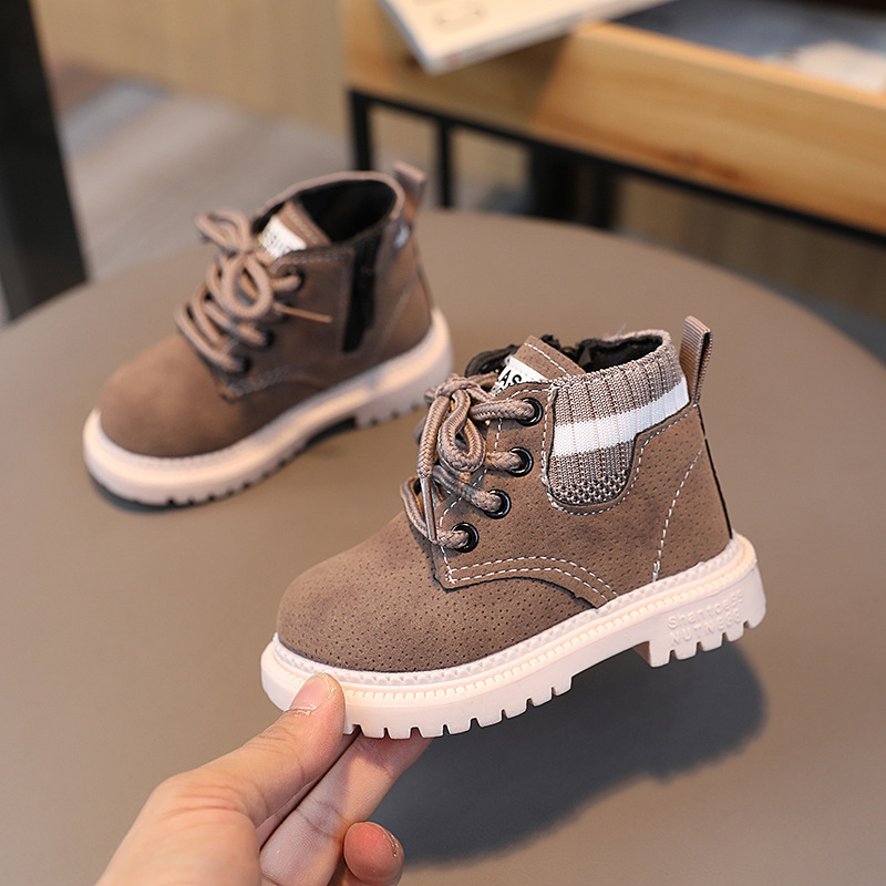 Botas Curtas Estilo Retro para - Leather Work For Kids avaliação e preço