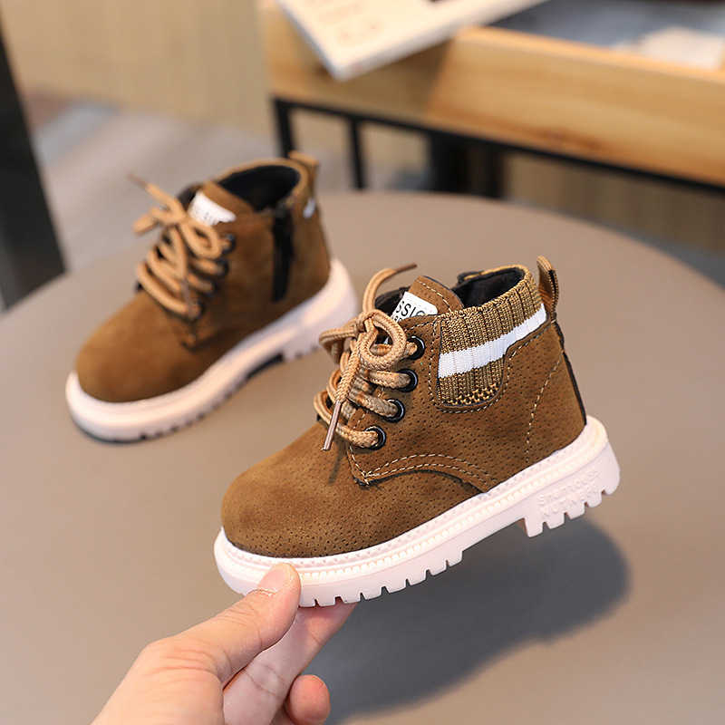 Botas Curtas Estilo Retro para - Leather Work For Kids avaliação e preço