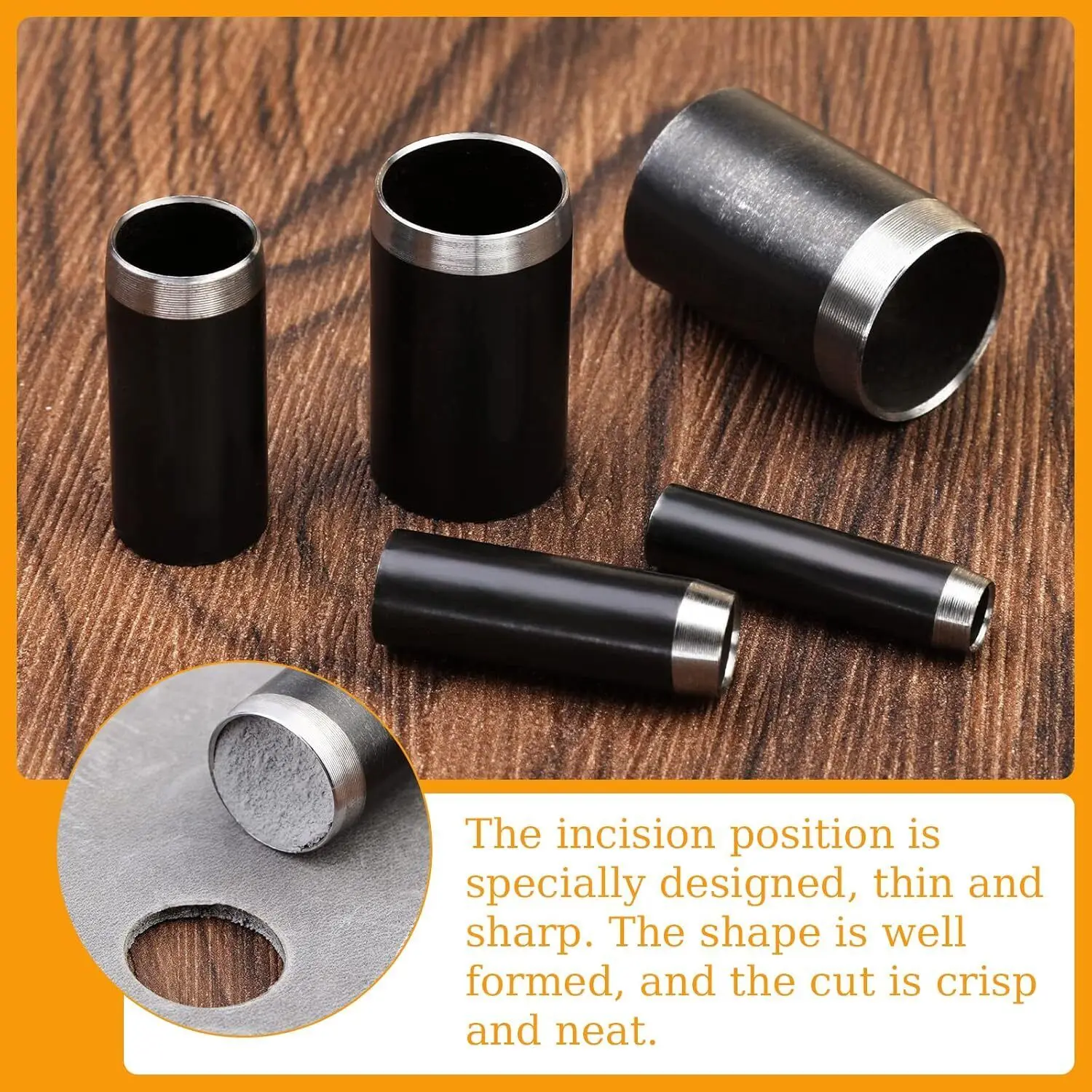 Conjunto de ferramentas de cor - Leatherwork Punching Tool avaliação e preço