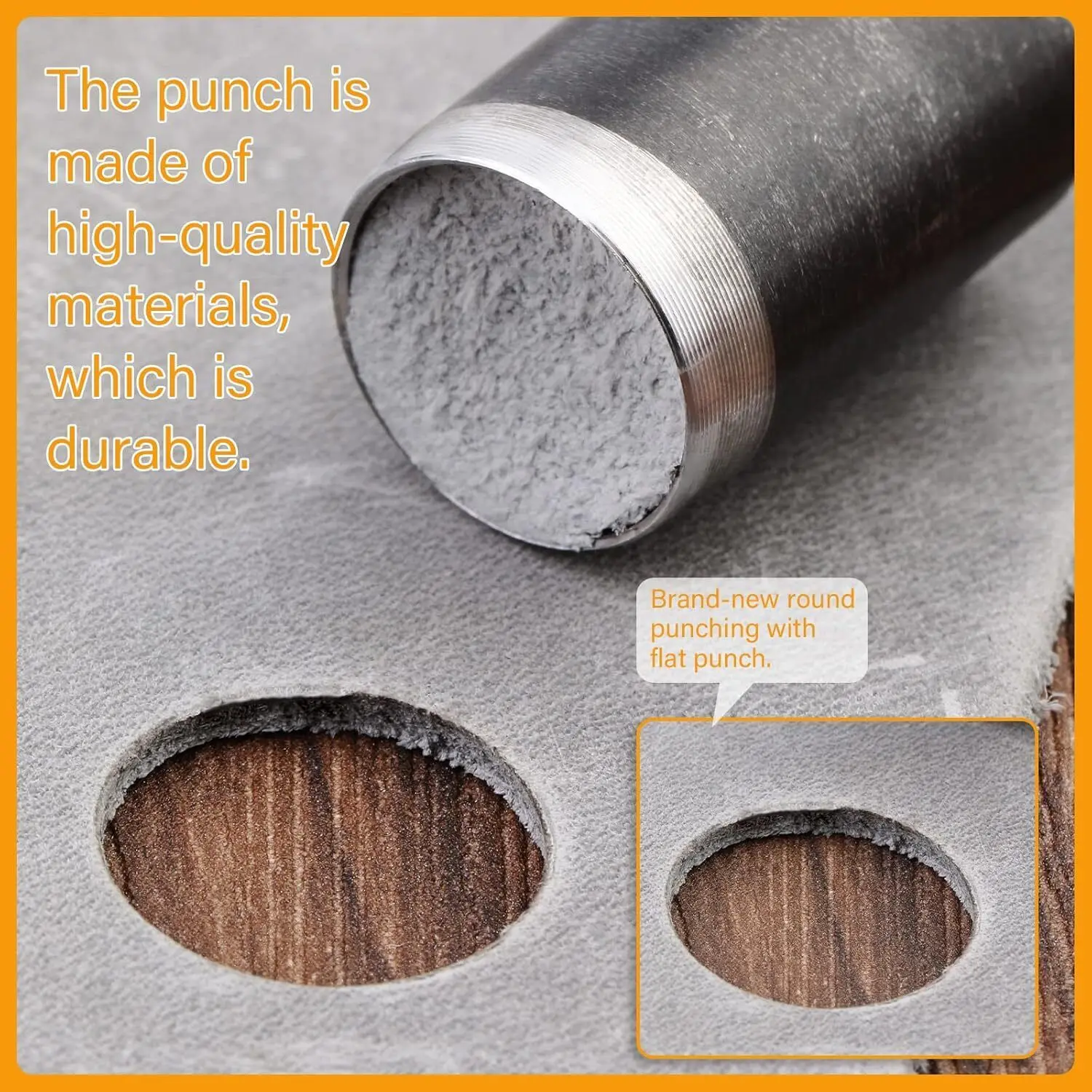 Conjunto de ferramentas de cor - Leatherwork Punching Tool avaliação e preço