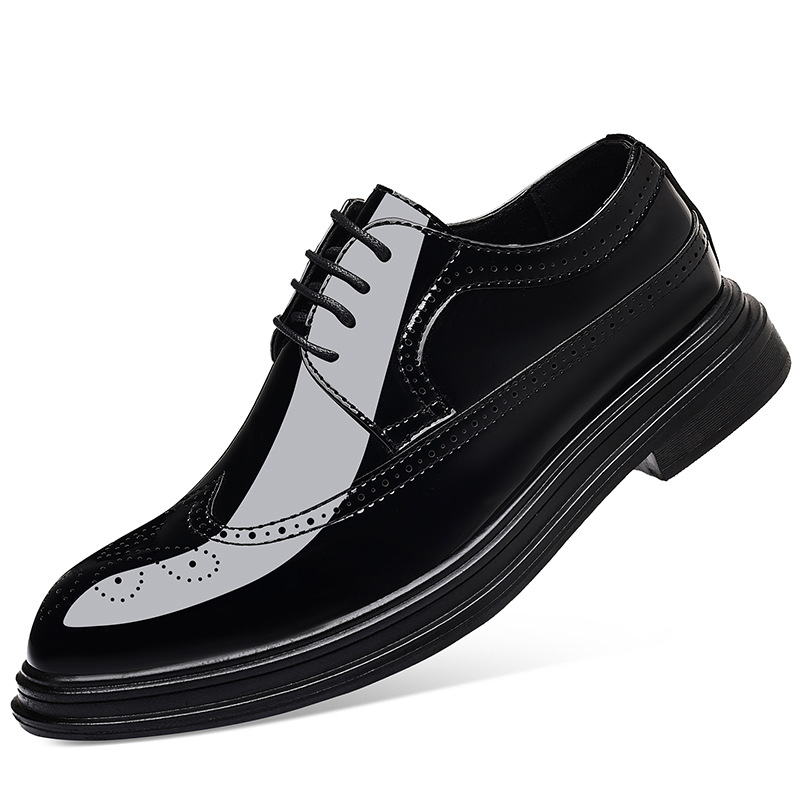 Sapatos masculinos de couro en - Leather Work Dress avaliação e preço