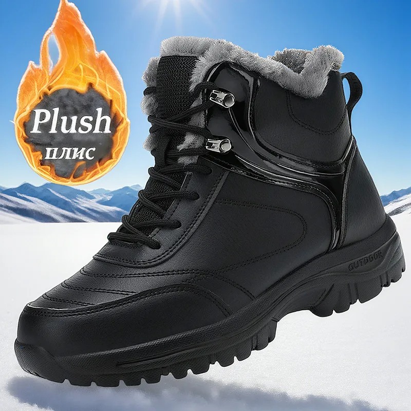 Botas de Neve Masculinas e Fem - Leather Work For Kids avaliação e preço