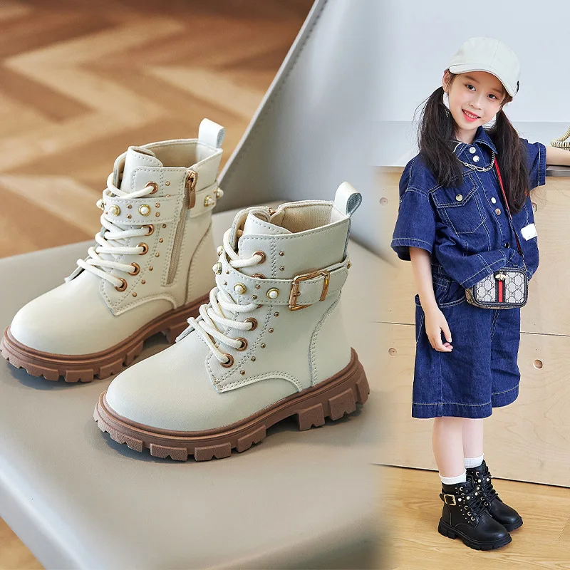 Botas Curtas de Trabalho para  - Leather Work For Kids avaliação e preço