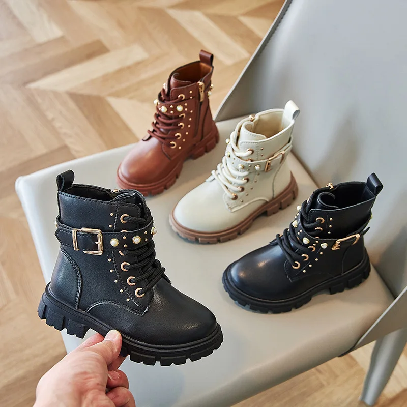 Botas Curtas de Trabalho para  - Leather Work For Kids avaliação e preço
