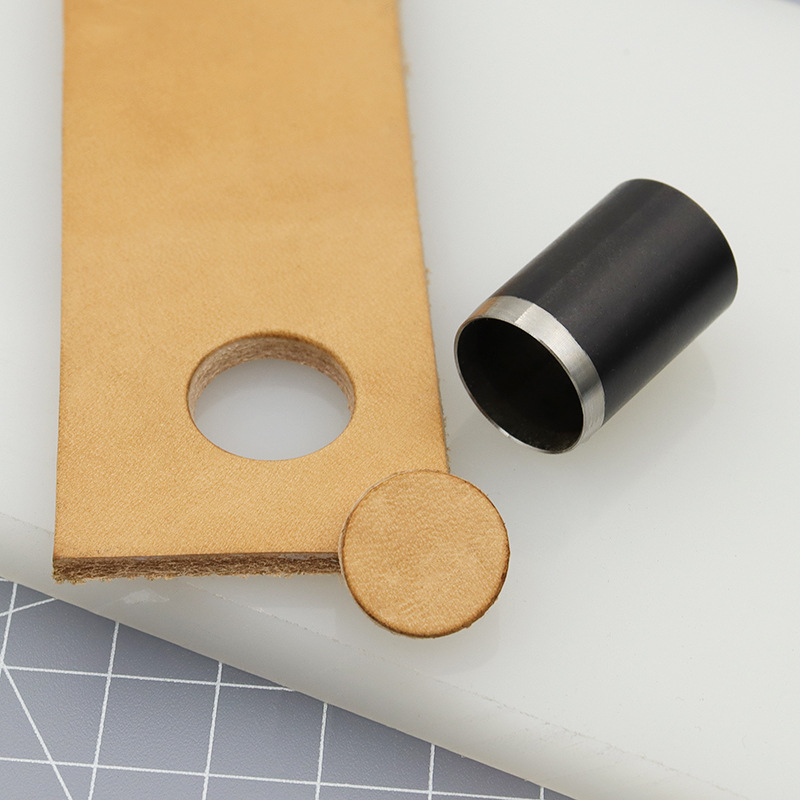 22 peças 1-50mm perfurador red - Leatherwork Punching Tool avaliação e preço