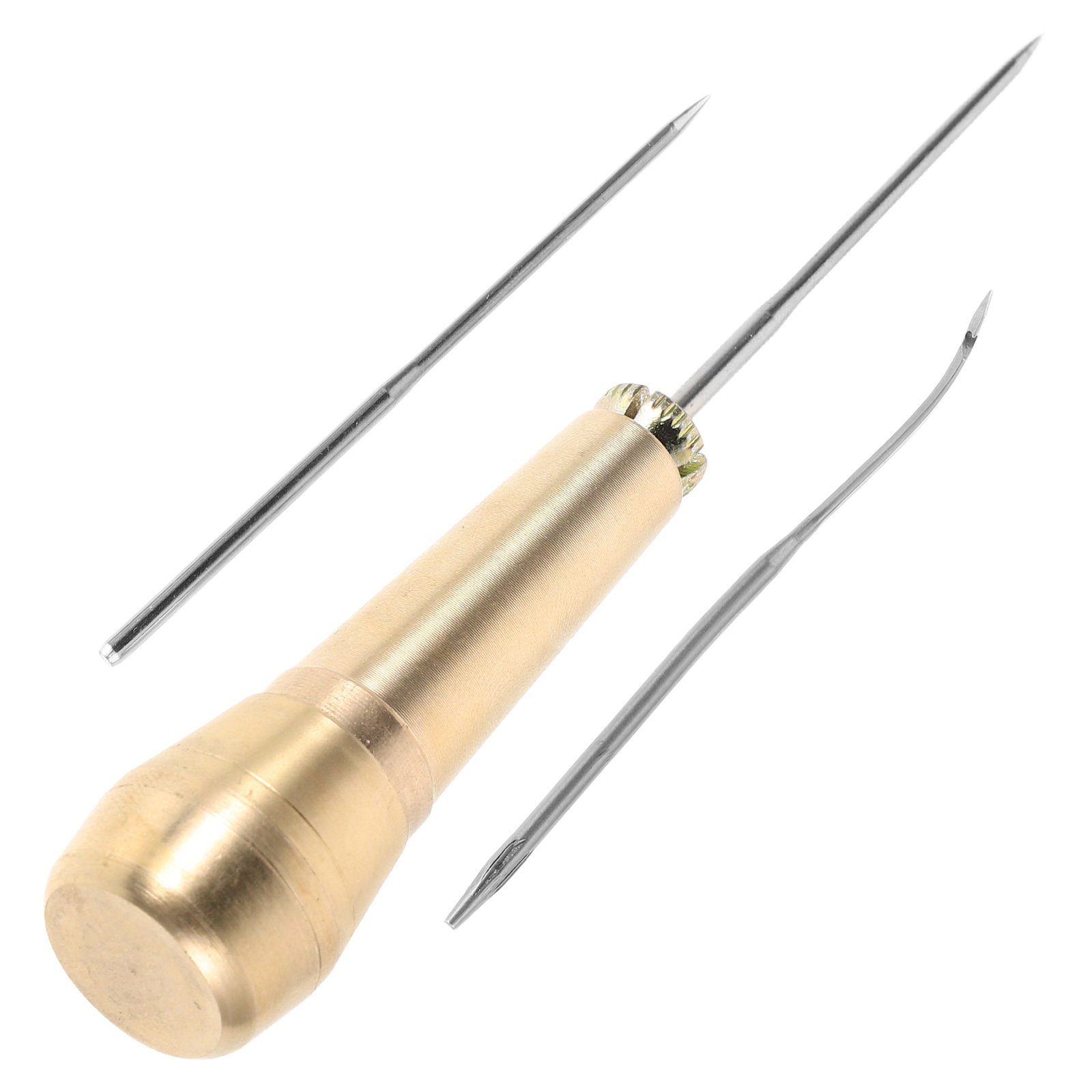 1 Conjunto de Agulha Perfurado - Leatherwork Hand Sewing Needles avaliação e preço