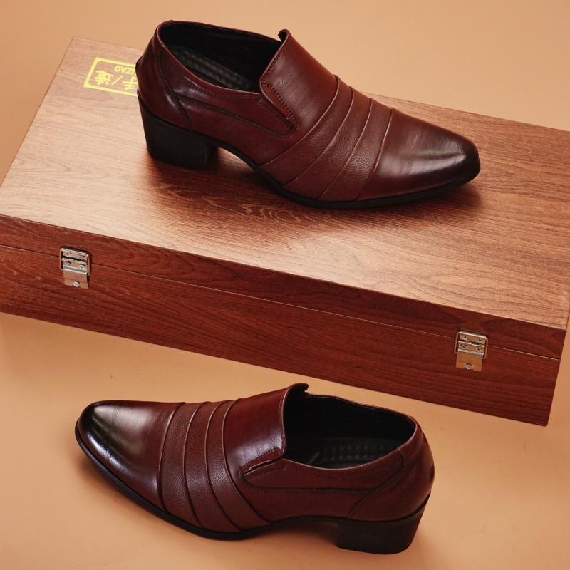 Venda quente de couro masculin - Leather Work Dress avaliação e preço