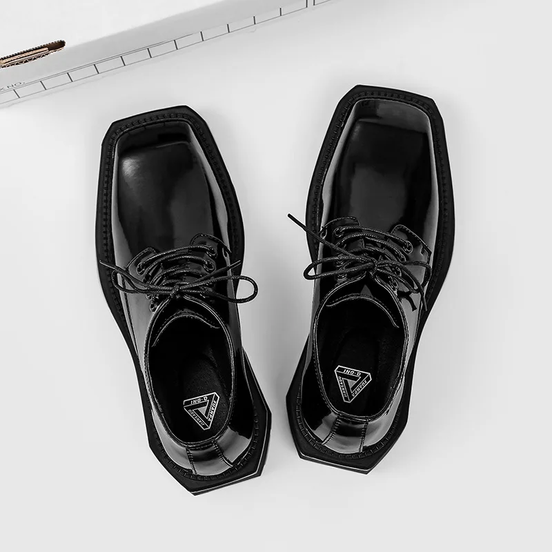 Sapatos masculinos novos sapat - Leather Work Dress avaliação e preço