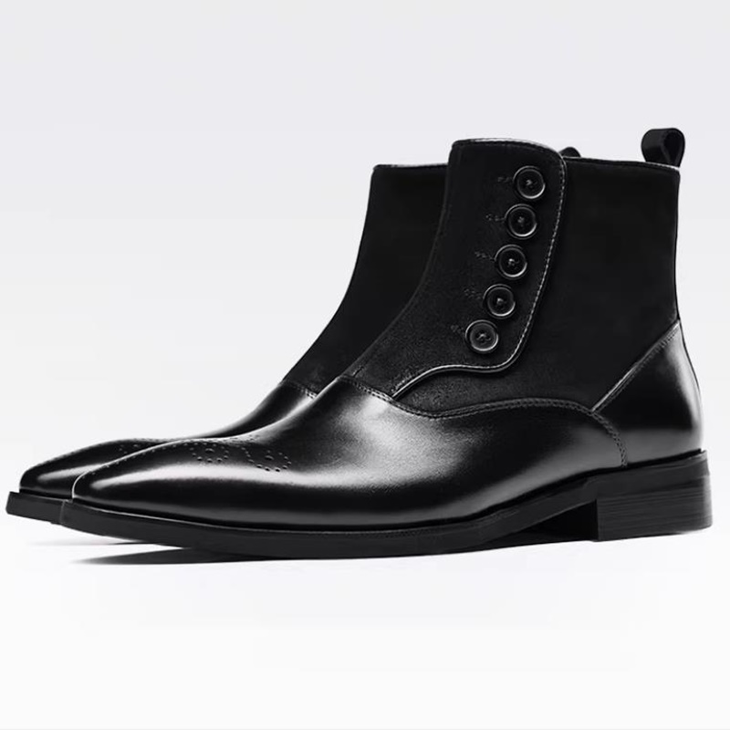 Botas Chelsea Masculinas de Co - Leather Work Dress avaliação e preço