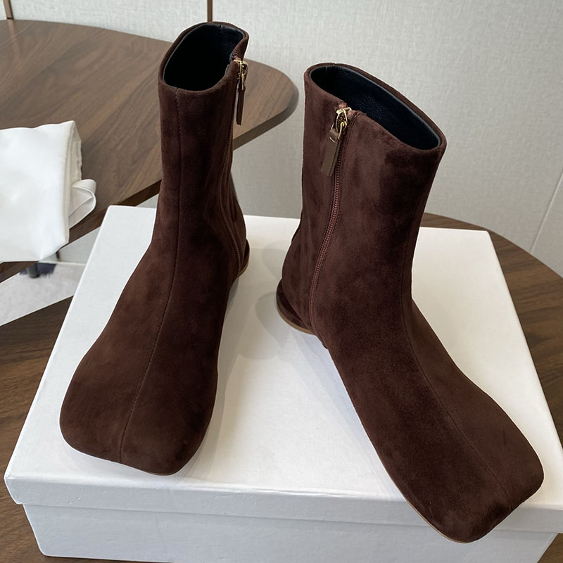 Chelsea botas femininas camurç - Leather Work For Kids avaliação e preço