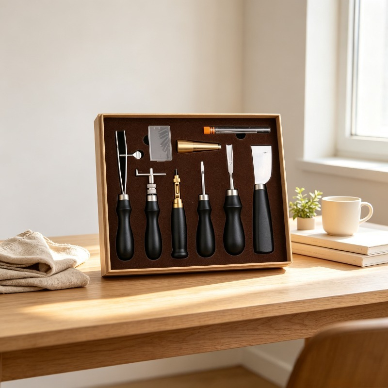 Kit Completo de Costura Manual - Leatherwork Kits For Beginners avaliação e preço
