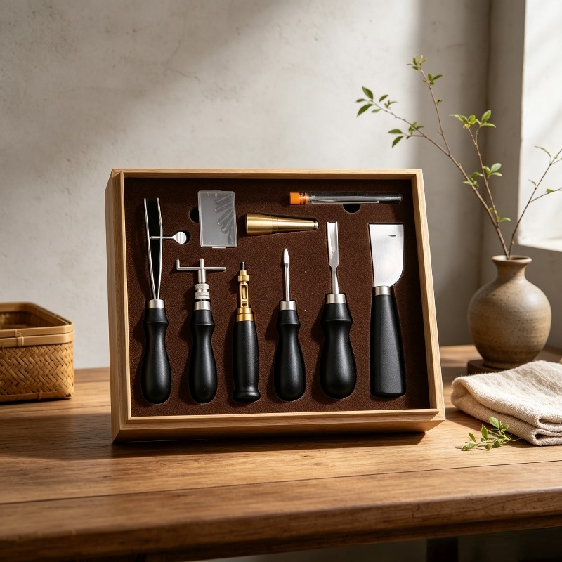 Kit Completo de Costura Manual - Leatherwork Kits For Beginners avaliação e preço