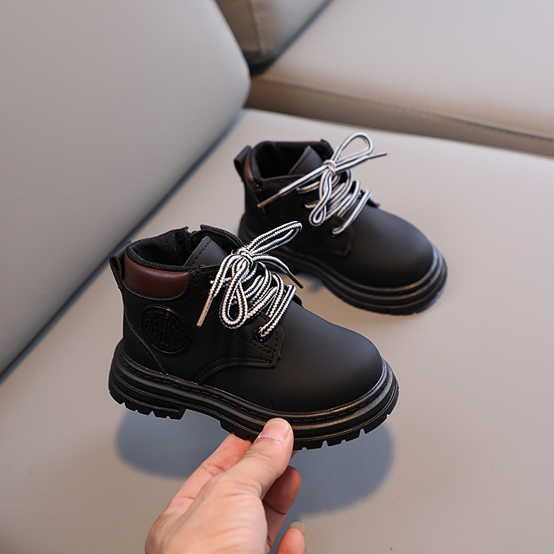 Botas Curtas Antiderrapantes p - Leather Work For Kids avaliação e preço