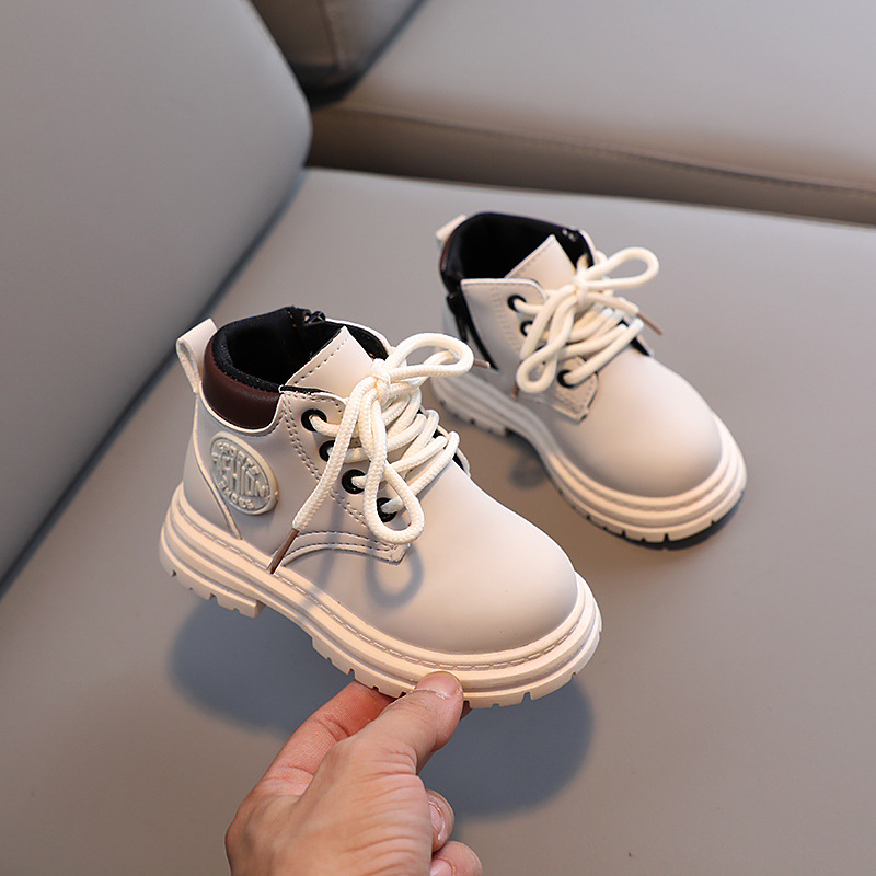 Botas Curtas Antiderrapantes p - Leather Work For Kids avaliação e preço