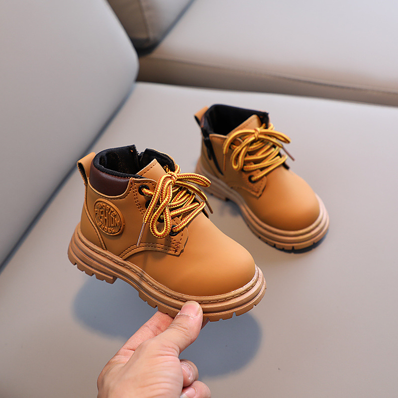 Botas Curtas Antiderrapantes p - Leather Work For Kids avaliação e preço