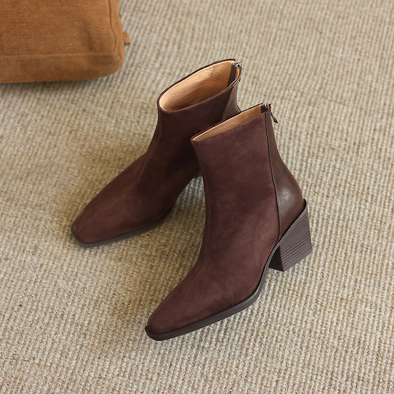 Botas de Couro Genuíno da Nova - Leather Work For Kids avaliação e preço