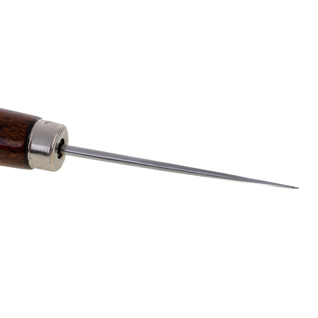 Agulha de Couro em Aço Inoxidá - Leatherwork Hand Sewing Needles avaliação e preço