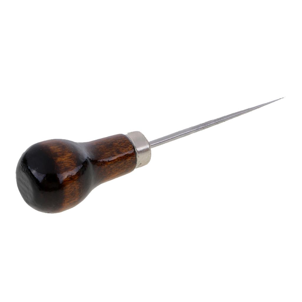 Agulha de Couro em Aço Inoxidá - Leatherwork Hand Sewing Needles avaliação e preço