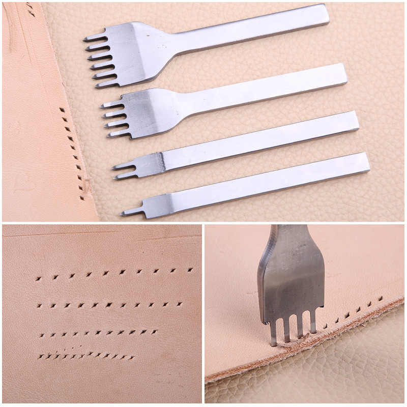 1 pçs ferramenta de perfuração - Leatherwork Punching Tool avaliação e preço