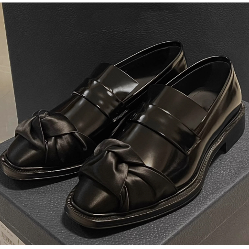 Mocassins Masculinos Pretos de - Leather Work Dress avaliação e preço