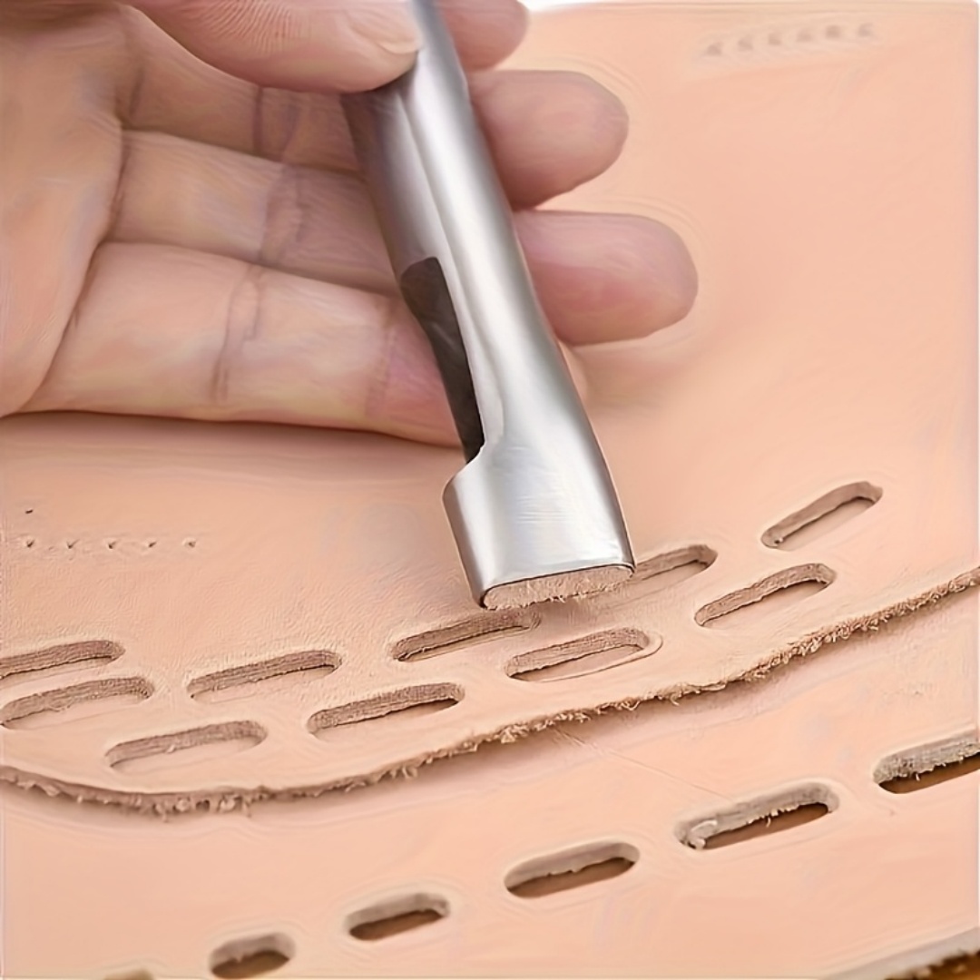 Kit com 5 Furadores de Couro R - Leatherwork Punching Tool avaliação e preço