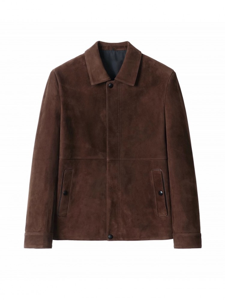 Jaqueta de couro de camurça re - Leather Work For Kids avaliação e preço