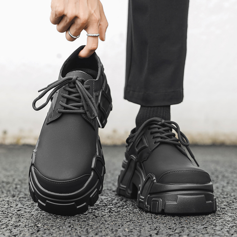 Sapatos de couro plataforma ma - Leather Work Dress avaliação e preço