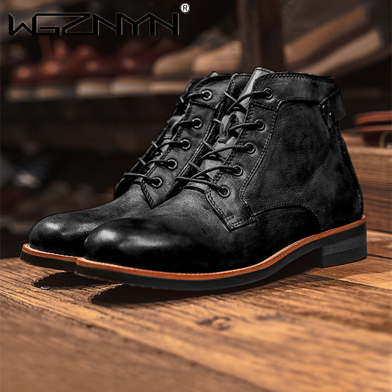 Luxo retro sapatos de couro ma - Leather Work Dress avaliação e preço