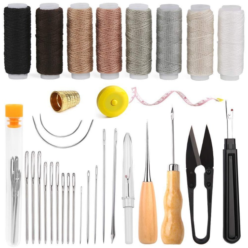 Kit de ferramentas para trabal - Leatherwork Hand Sewing Needles avaliação e preço