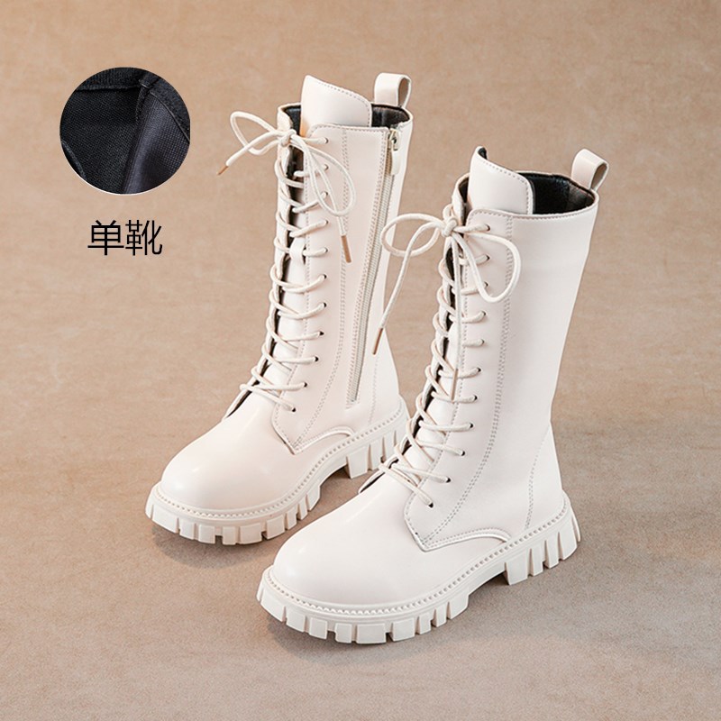 Botas de Couro PU Estilo Britâ - Leather Work For Kids avaliação e preço