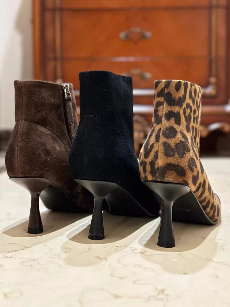 Moda feminina dedo do pé quadr - Leather Work For Kids avaliação e preço