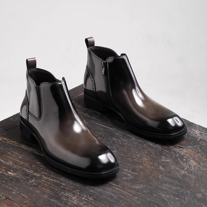 Botas Chelsea Masculinas Britâ - Leather Work Dress avaliação e preço