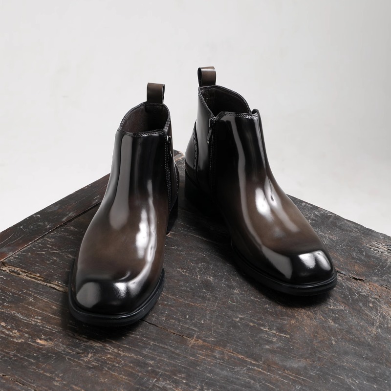 Botas Chelsea Masculinas Britâ - Leather Work Dress avaliação e preço